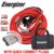 Energizer Jumper Cables, 30 feet, 1 Gauge, 800A, Booster Battery Cables with Permanent Installation kit and Quick Connect Plug – 30 Ft Allows You to Jump Start a Battery from Behind a Vehicle