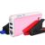 GOOLOO GP80 800A Peak SuperSafe Car Jump Starter for 4.5L Gas Engine 12V Auto Battery Booster Charger Portable Power Pack with Quick Charge In & Out Port, Built-in LED Flashlight, Pink
