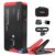 Jump Starter,YABER Car Jump Starter 2000A Peak 22000mAH (All Gas and 8L Diesel) 100W Portable Power Station Battery Starter with AC & DC Output Car Battery Charger Jump Starter Built-in LED Light