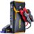 TACKLIFE T8-Newer Model 800A Peak 18000mAh Car Jump Starter with LCD Display (up to 7.0L Gas, 5.5L Diesel Engine), 12V Auto Battery Booster with Smart Jumper Cable, Quick Charger(Yellow)